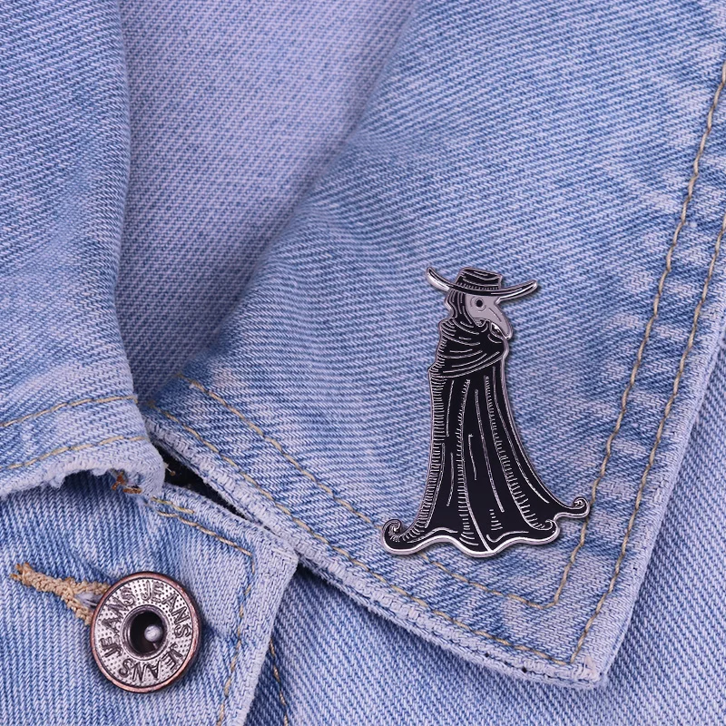 SteamPunk Plague Doctor Enamel Pin