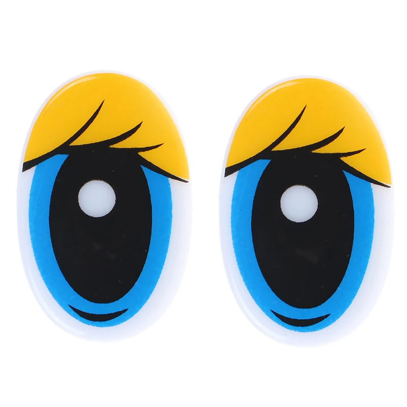 10 stücke DIY Puppe Cartoon Augen Sicherheit Augen für spielzeug Handgemachte Puppe Auge Kinder Puppen Stofftier Handwerk Puppen Zubehör