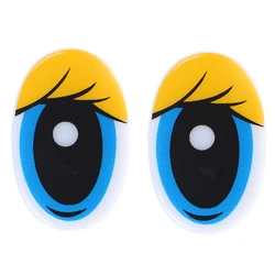 Yeux en beurre de dessin animé pour enfants, yeux de sécurité pour jouets faits à la main, poupées en peluche, artisanat d'animaux, accessoires de marionnettes, bricolage, 10 pièces