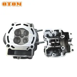 OTOM conjunto de cabezal de barril de cilindro de motor con juego de válvulas, bujía de brazo basculante para ATV, Pit Dirt Bike, Zongshen Kayo Scooter, 250cc