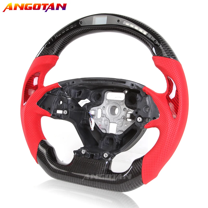 Racing Sports Steering Wheel Carbon Fiber Steering Wheel For Chevrolet Camaro 2011 2012 2013 2014 2015 2016 2017