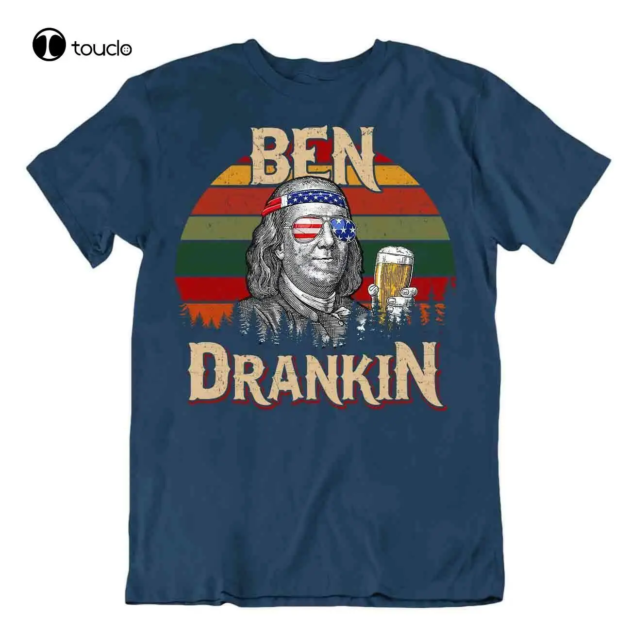 Ben Drankin 4Th Of July T-Shirt Men'S Funny Tee Unique Vintage Shirt