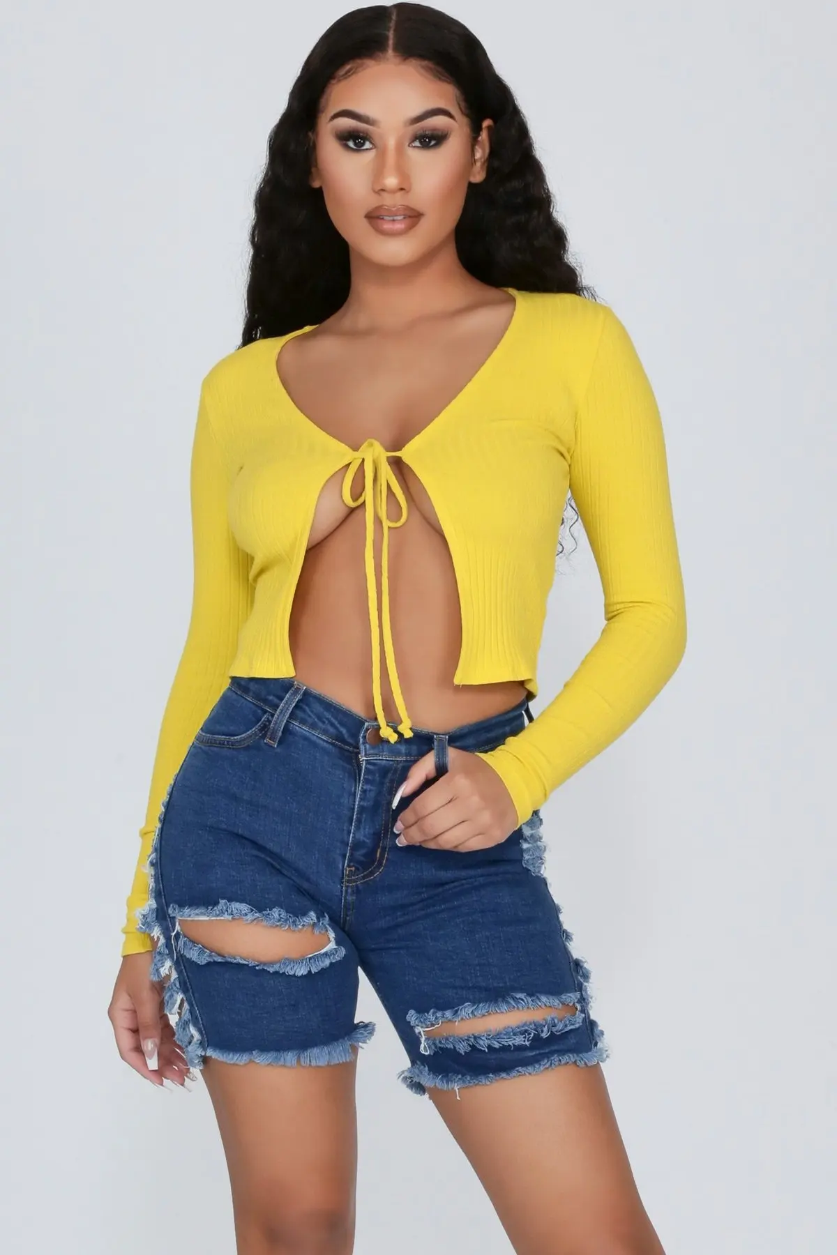 2021 lato nowa kobieta moda poszarpane szorty dżinsy wysokiej talii Sexy Denim elastyczny szorty Top Quality cena hurtowa S-2XL