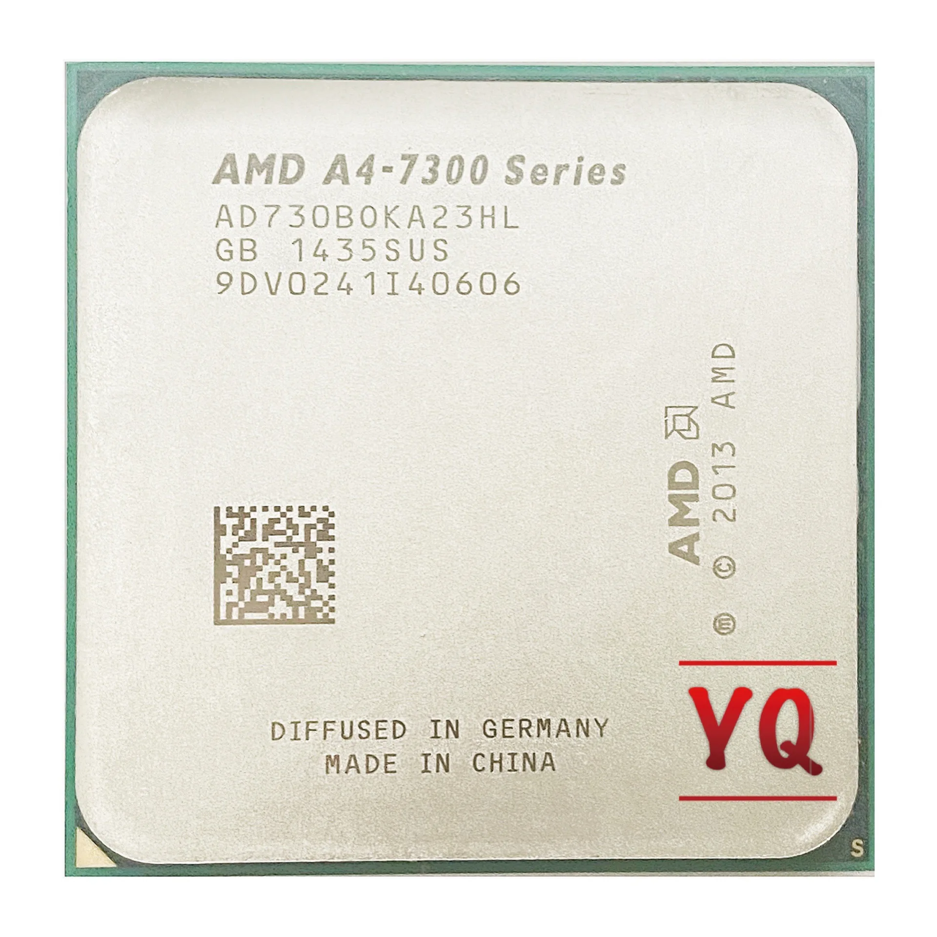 AMD A4-Series A4-7300 A4 7300 A4 7300B 3.8 GHz Dual-Core CPU Processor AD7300OKA23HL /AD730BOKA23HL Socket FM2