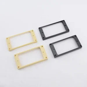 【صنع في كوريا】 1 مجموعة إطارات / حلقات تجميع Humbucker المنحنية / المسطحة أعلى 8 مبيعات RMC بيك أب - رقم 5