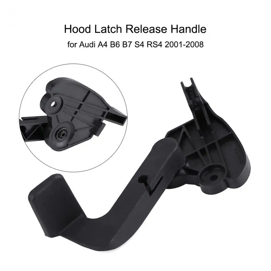 Car Hood Bonnet Release Lever Latch Handle 8E1 823 533 B for Audi A4 B6 B7 S4 for RS4 2001 2002 2003 2004 2005 2006 2007 2008