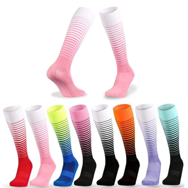 

Adult Professional Non-slip Soccer Socks Breathable Knee High Sports Football Jogging Basketball Long Stocking Compression Sock