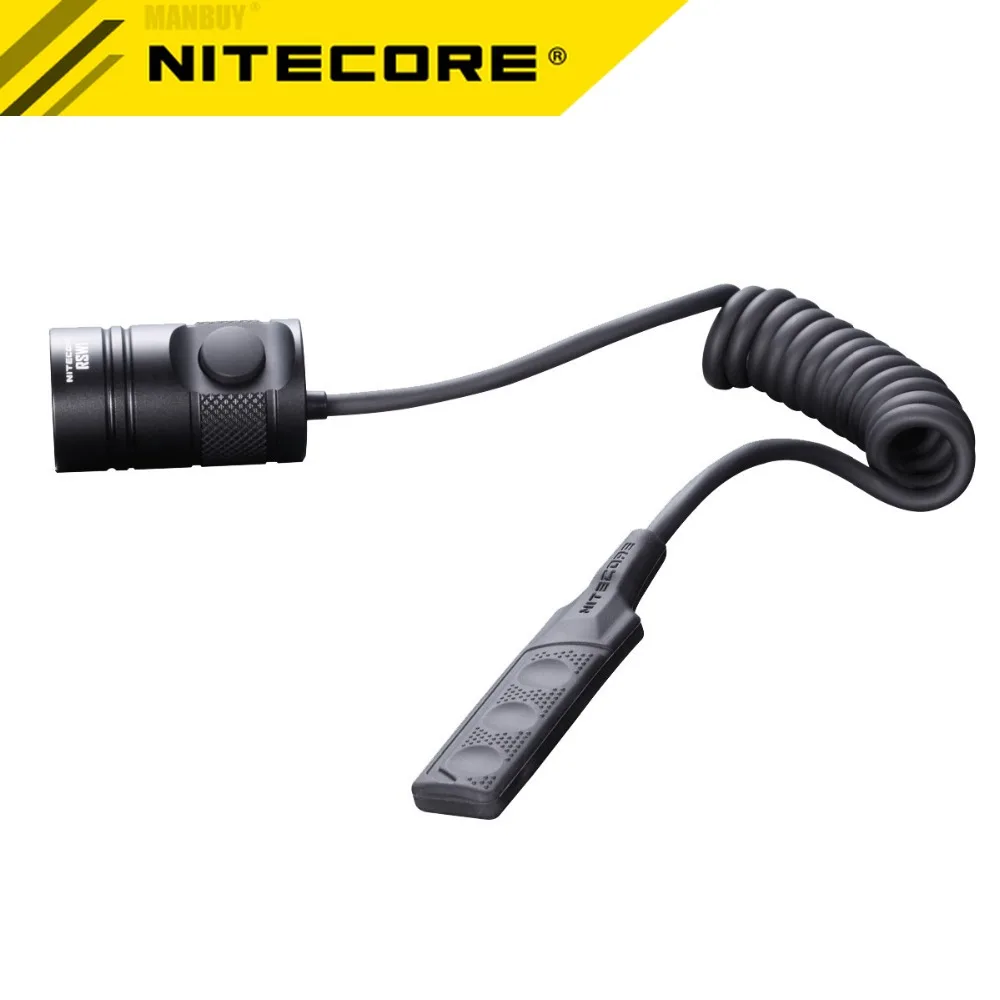 NITECORE RSW1 Remote Switch for P30 P12GT MT22C P16TAC SRT7GT MT42 MH12 MH25GT Multi Tool FlashlightsTactical Tail Line 1 piece