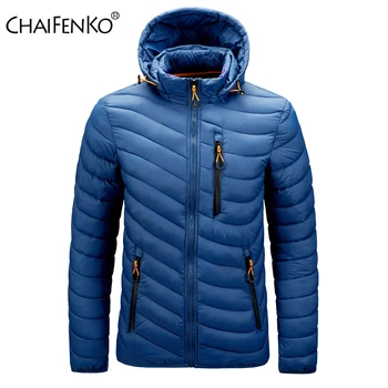 CHAIFENKO Marca Inverno Caldo Giacca Impermeabile Da Uomo 20...