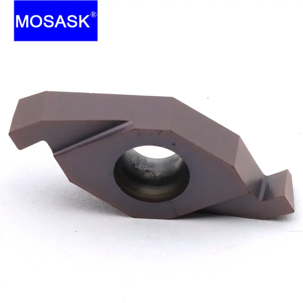 MOSASK 10pcs FVC1604R 150 200 ZP15 CNC Lathe Tool End Face Grooving Machining Processing Tungsten Carbide Inserts