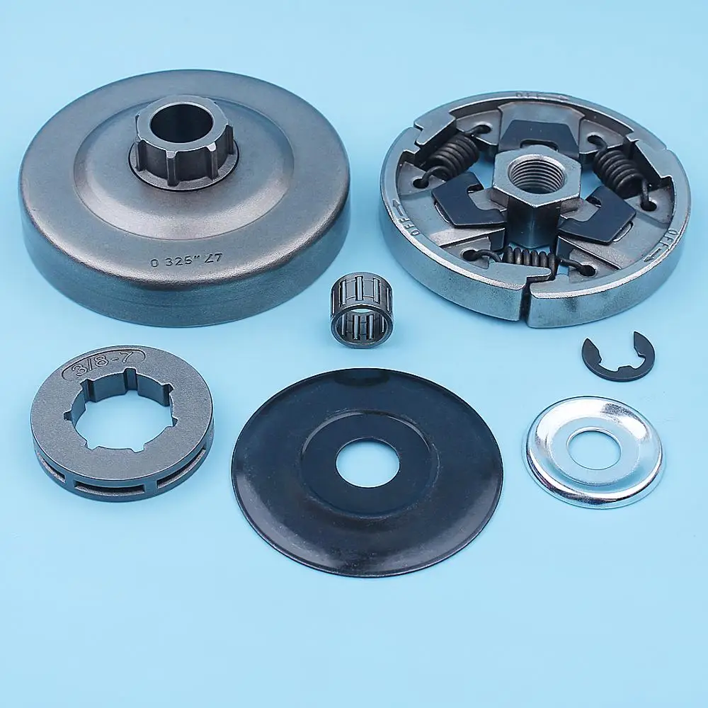 Imagem -03 - Kit de Rolamento do Grampo da Arruela da Roda Dentada do Cilindro da Embreagem para Stihl 024 026 Ms260 Pro Motosserra19 mm 100791x Peças de Reposição 7t