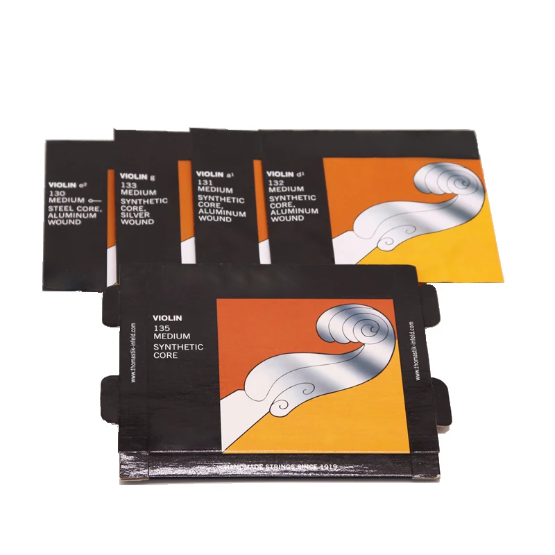

handmade Violin String 135 Medium Synthetic Core 4/4 1 set 4pcs e2 string 130 / a1 string 131 / d1 string 132 / g string 133