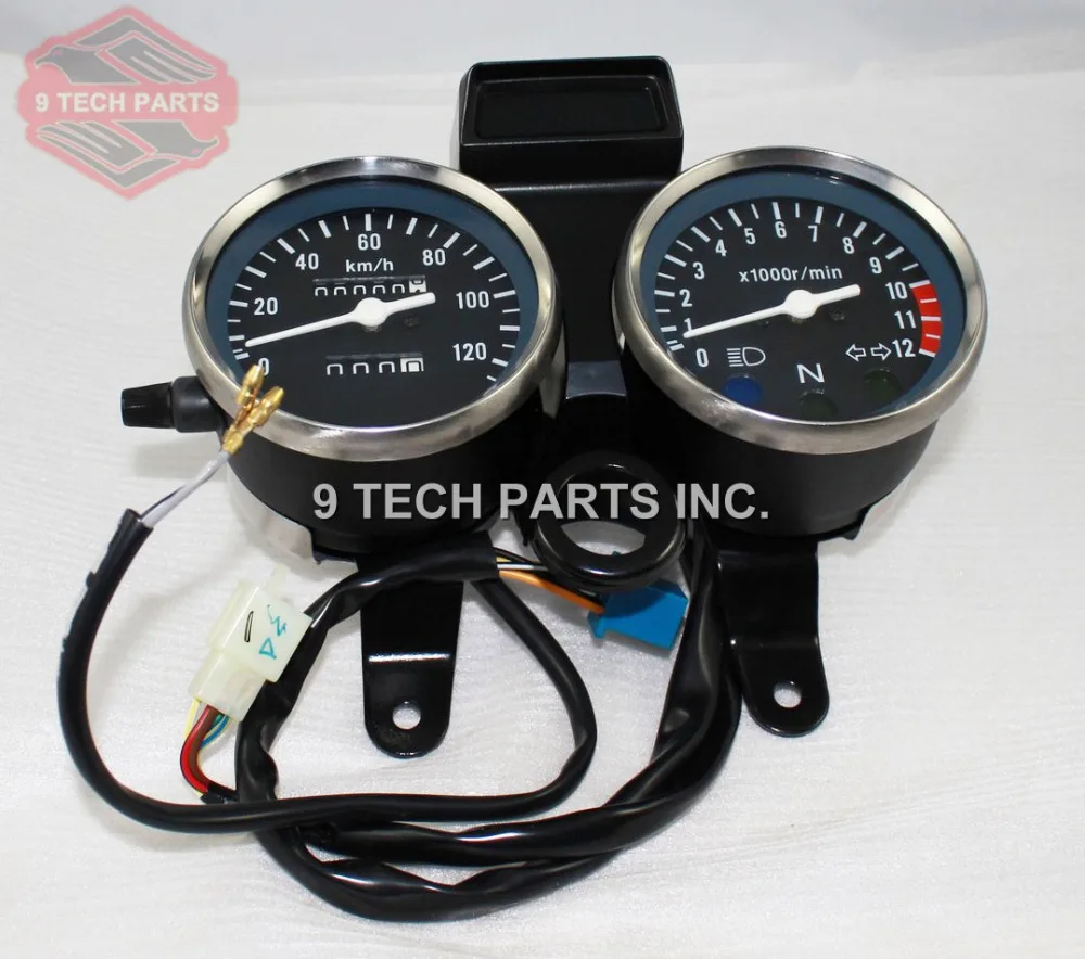 

High Quality GN 125 GN125 Speedometer & Tachometer Complete Clocks Gauges