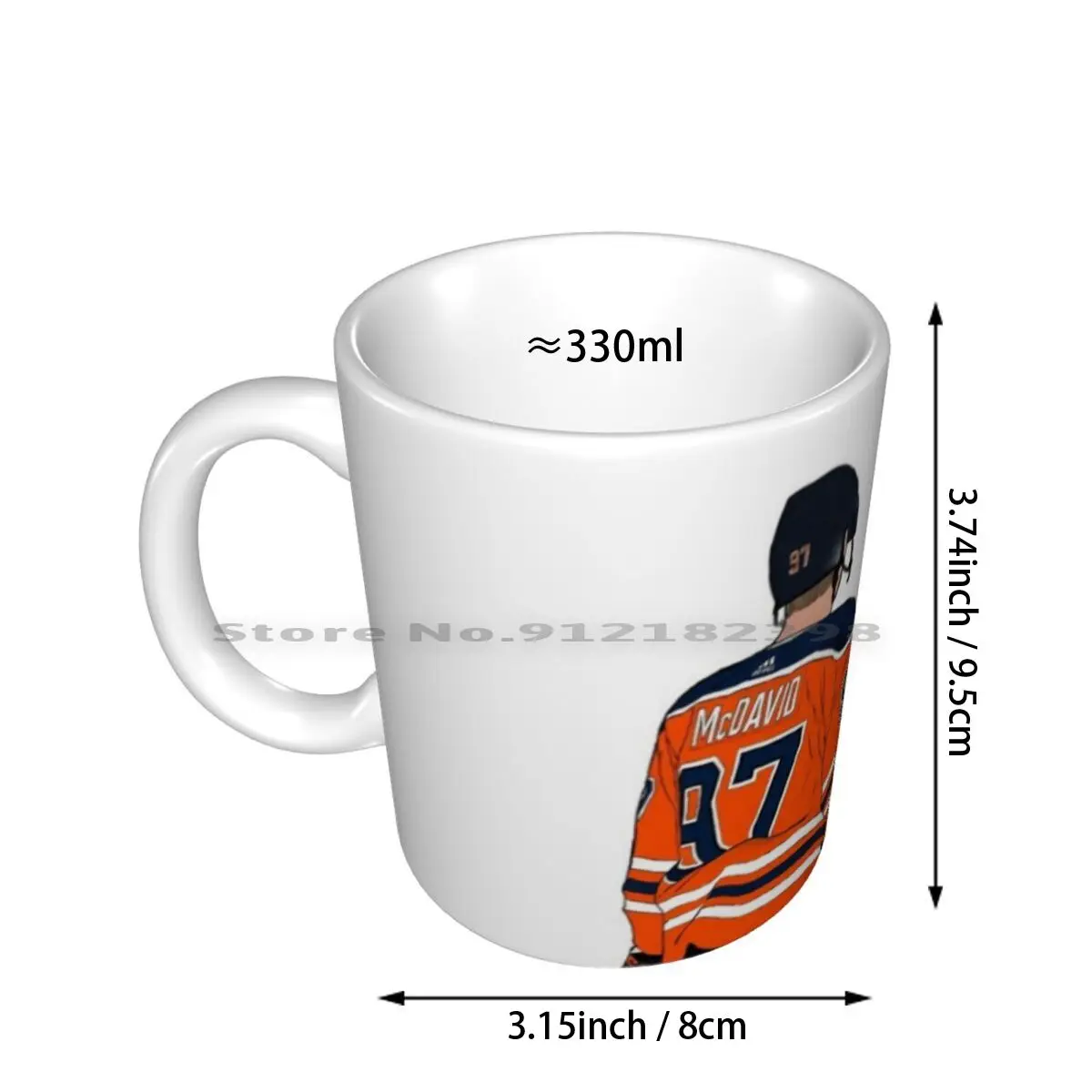 Oil Ceramic Mugs Coffee Cups Milk Tea Mug Oilers Leon Draisaitl Connor Mcdavid Draisaitl David Oilnation Hockey 2020 Edmonton