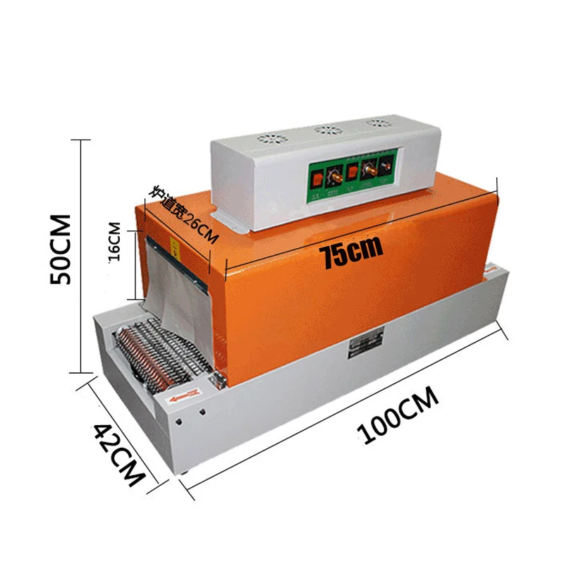 PVC /POF /PP Heat Shrinkable Film Sealer Automatic Blister Machine Retractable Shrink Film Heat Sleeve Plastic Packaging Machine