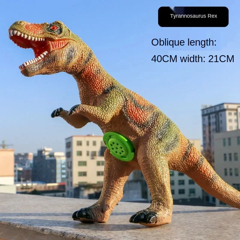 Dinosaur Triceratops diplodocus rubber soft toy dinosaur t rex Sound Jurassic Real Life Dinosaur Figures for kids toys