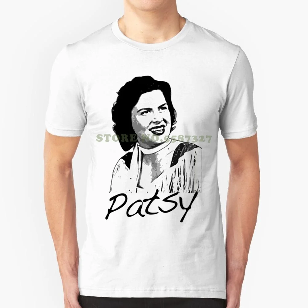 Printed Men T Shirt Short Sleeve Funny Tee Shirts Patsy Cline Country Music Star T Shirt