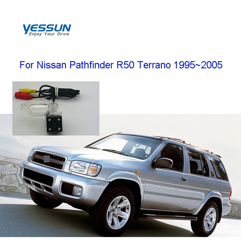 Yessun auto zadní výhled kamera pro nissan průkopník R50 terrano 1995 1996 1997 1998 1999 2000~2005 pro nissan terrano zadní kamera