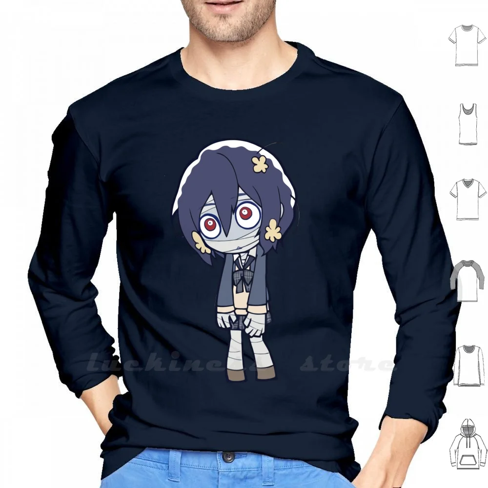 Ai Zombie Chibi Long Sleeve T Shirt Ai Zombieland Saga Zombie Land Saga Anime Manga Cute Kawaii Chibi Zombie