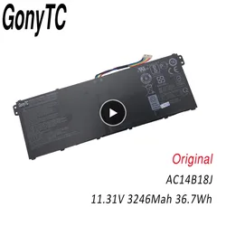 Original AC14B18J Laptop Battery For Acer For Aspire E3-111 E3-112 E3-112M ES1-531 B116 AC14B13j 11.31volts 36wh (3ICP5/57/80