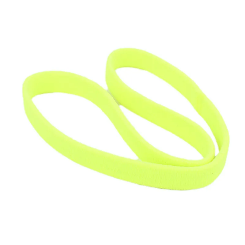 5 PCS Women Men yoga hair bands Sports Headband Anti-slip Elastic Rubber Sweatband Football Yoga biking