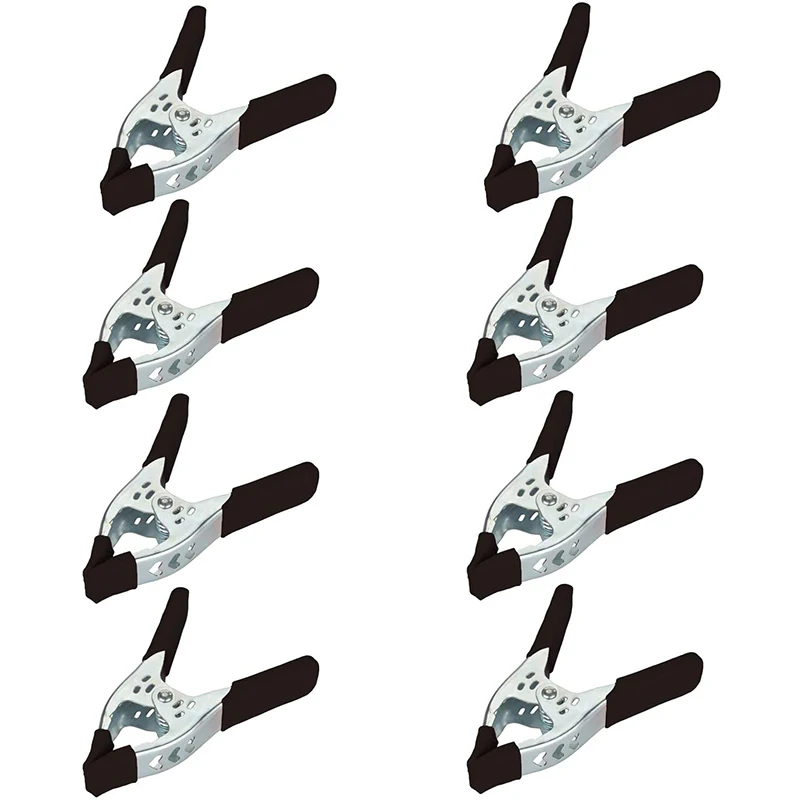 Braçadeiras de metal para móveis de fotografia, Braçadeira resistente, Clipes grandes e fortes, Mão Squeeze Grip Hardware Clap