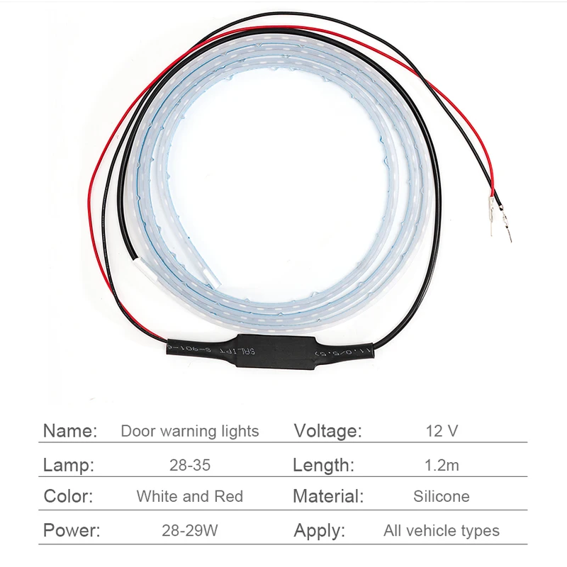 Led Car Openning Door Warning Light For ABARTH 124 Spider 500 595 695 500C 595C 695C GRANDE PUNTO 199 PUNTO 199