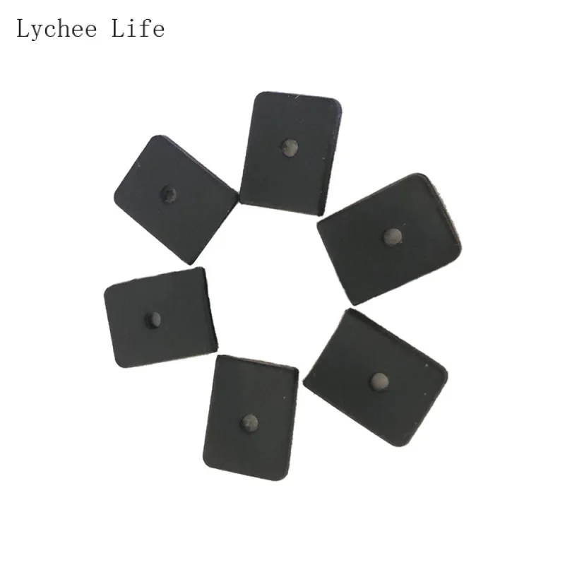 Lychee Life 50Pcs/lot Plastic Boning Rubber End Caps for Women Wedding Dress 6/8/10/12mm Plastic Boning Cap Diy Sewing Crafts