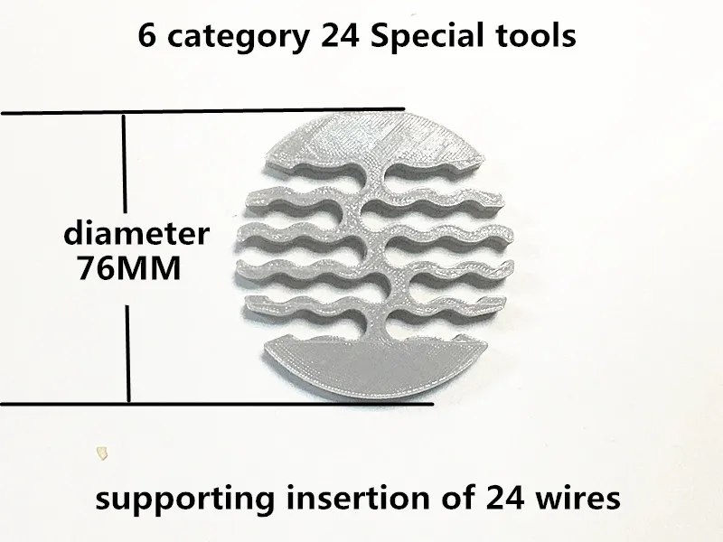 두꺼운 신제품 5 카테고리/6 카테고리 네트워크 모듈, 네트워크 케이블 빗 기계 와이어 하네스 배열, 컴퓨터실용 깔끔한 도구