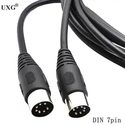 7 Pin Din Midi Cable 7PIN DIN Male to Male Controller Interface Cable 1M 1.5M 3M