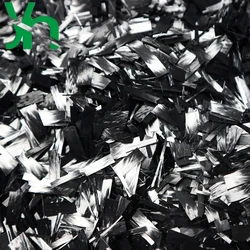 Flake Shape Chopped Carbon Fiber Short Cut Forging Pattern Car Repair Parts Material 15mm