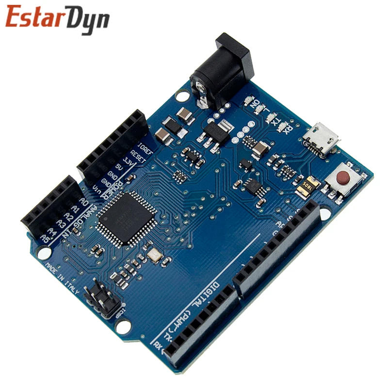 Picture 6: Leonardo R3 Microcontroller Original Atmega32u4 Development Board Or With USB Cable Compatible For Arduino DIY Starter Kit