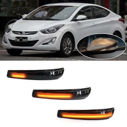 Suitable for Hyundai Elantra Avante MK5 I35 MD UD Veloster FS I30 GD Dynamic LED Blinker Indicator Turn Light Signal Repeater