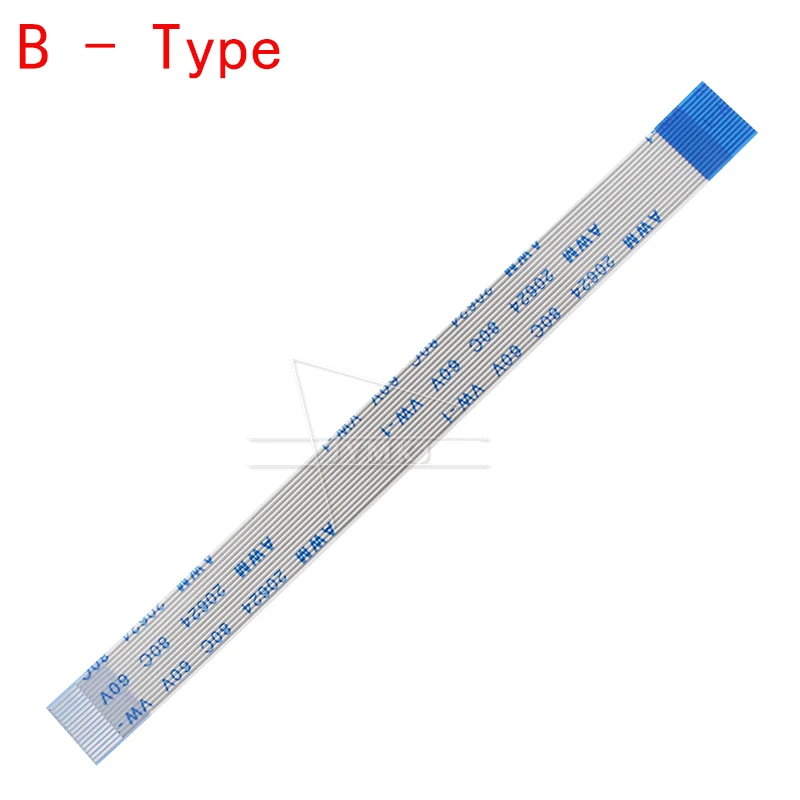 Câble flexible plat AWM 20624 80C 60V VW-1 FDavid FPC 4/5/6/8/10/12/14/16/18/20/22/24/26/28/30 broches 32 34 36 38 40 45 50 54/60