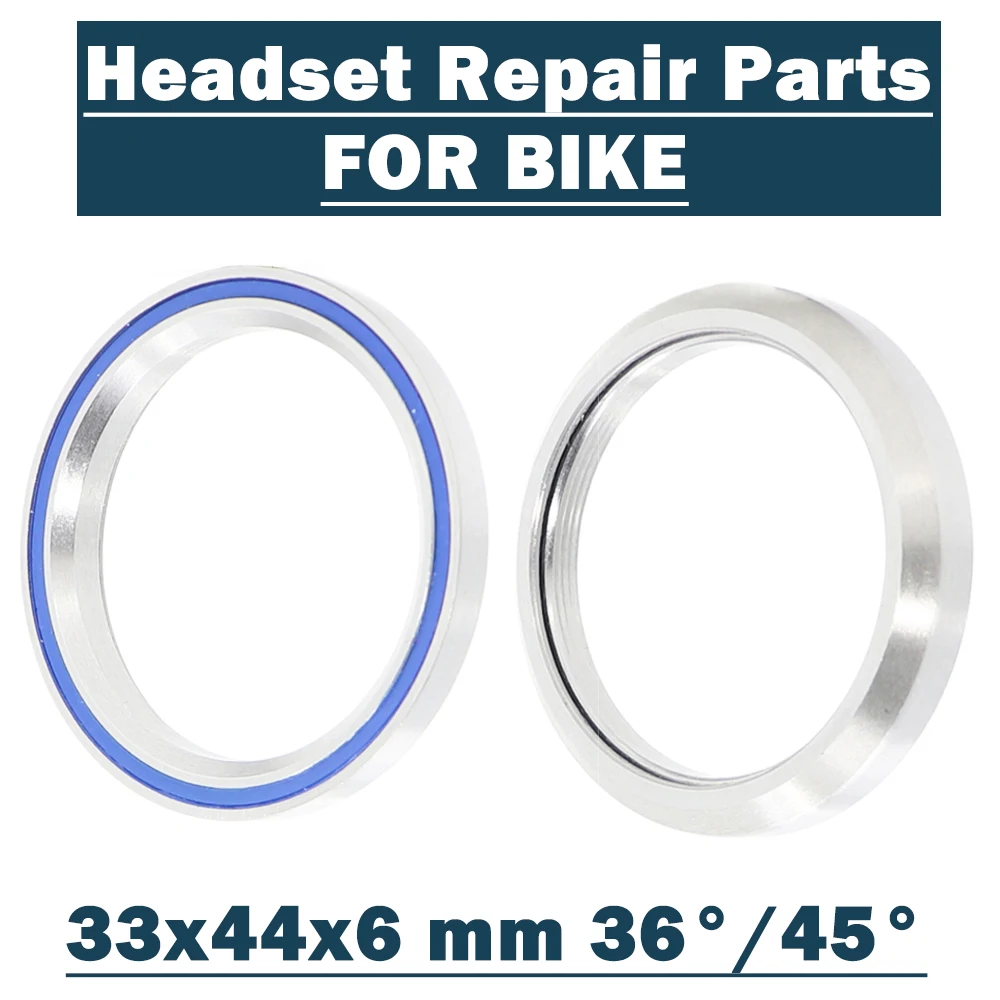 Bike Headset Bearings ACB3344 33*44*6 mm 36/45 2PCS ACB Road MTB Angular Contact Bicycle Bearing ACB3344H6