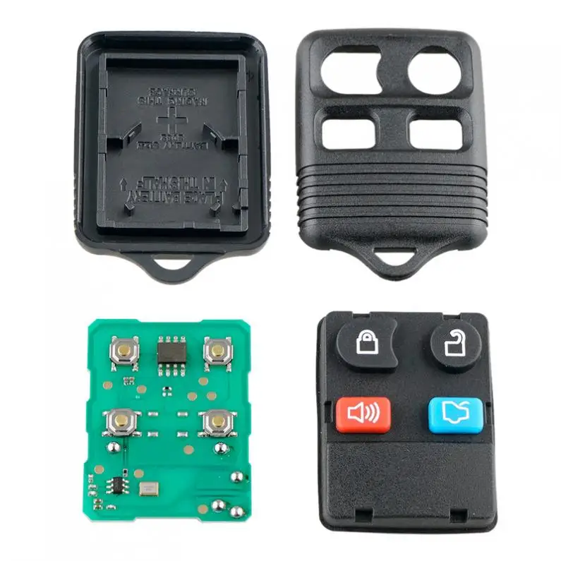 2pcs 4 Bottoni Auto Keyless Sostituzione Chiave A Distanza Fob CWTWB1U212/CWTWB1U331/GQ43VT11T/CWTWB1U345 Fit per Ford