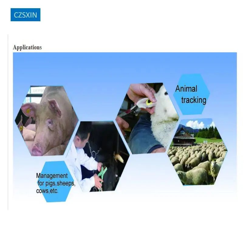 ISO11784/85 FDX-B RFID USB Reader 134.2khz USB Rfid Scanner Animal tag reader plug and play