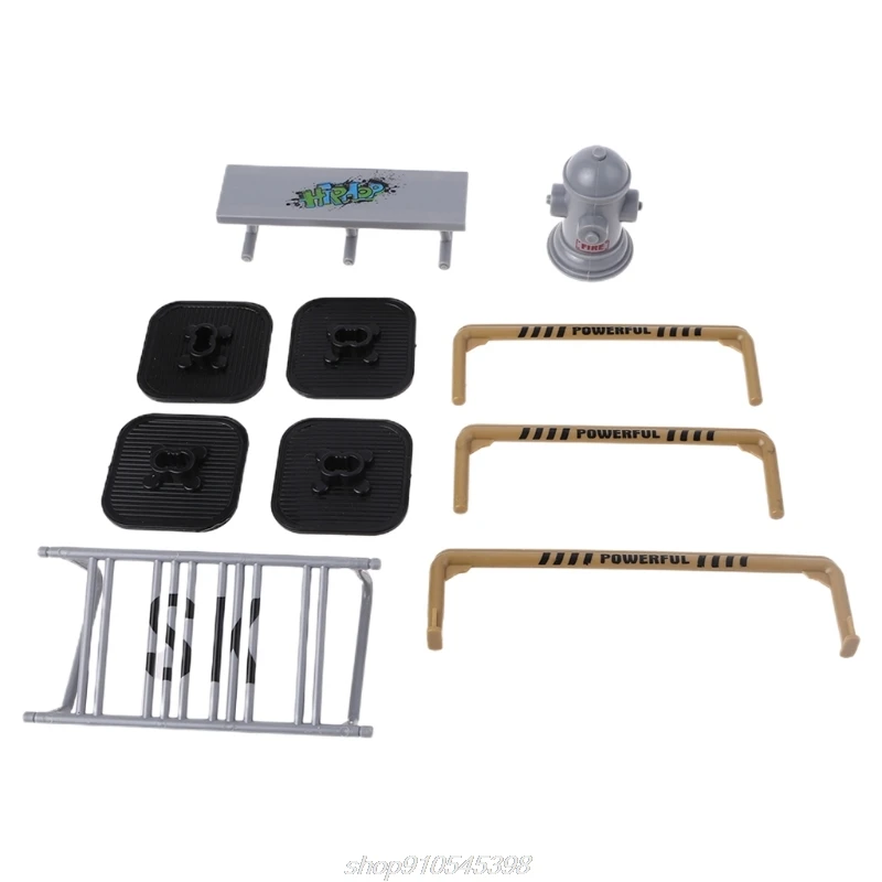 Accessori scena per Mini Finger Skateboard tastiere scooter bici kit di pattini a rotelle realistici A28 21 Dropship