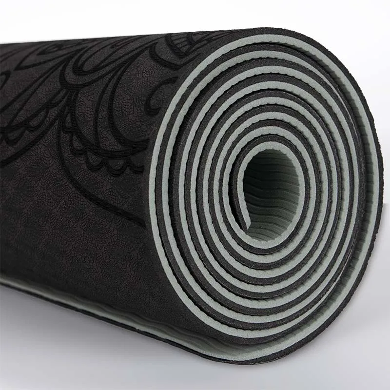 6MM TPE Non-slip Yoga Mats For Fitness Pilates Gym Exercise Sport