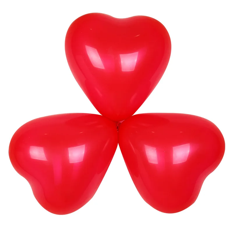 20/50PCS Wedding Birthday Party Baby Shower Decoration Heart Balloon Thickening 2.2g Anniversary