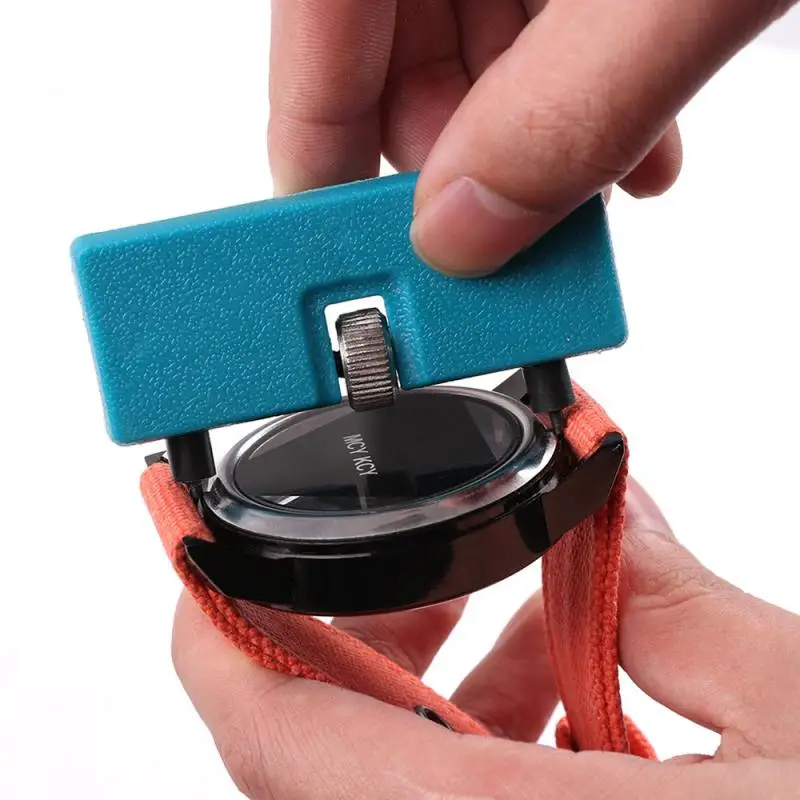 Watch Back Case Opener Portable Watch Repair Tool Kit Adjustable Spanner Cover Remover Screw Watchmaker Open Battery Change