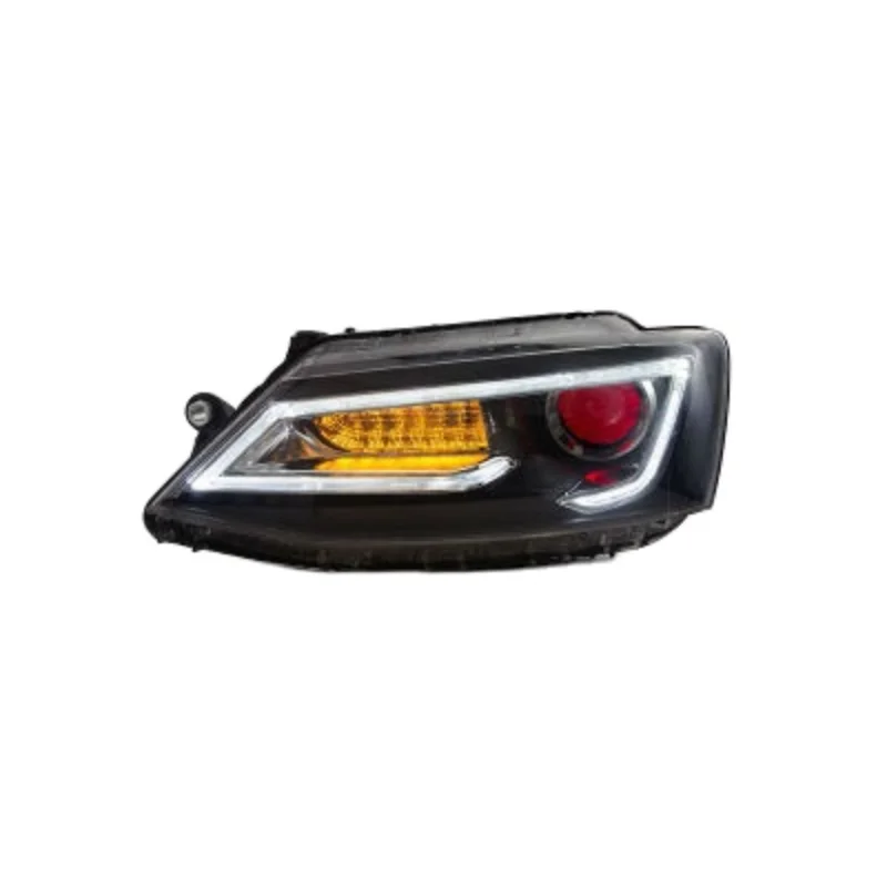 

Car Head Light Fit LED Headlight 2012-2017 Head Lamp with Moving Signal+demo Car Headlight Assembly