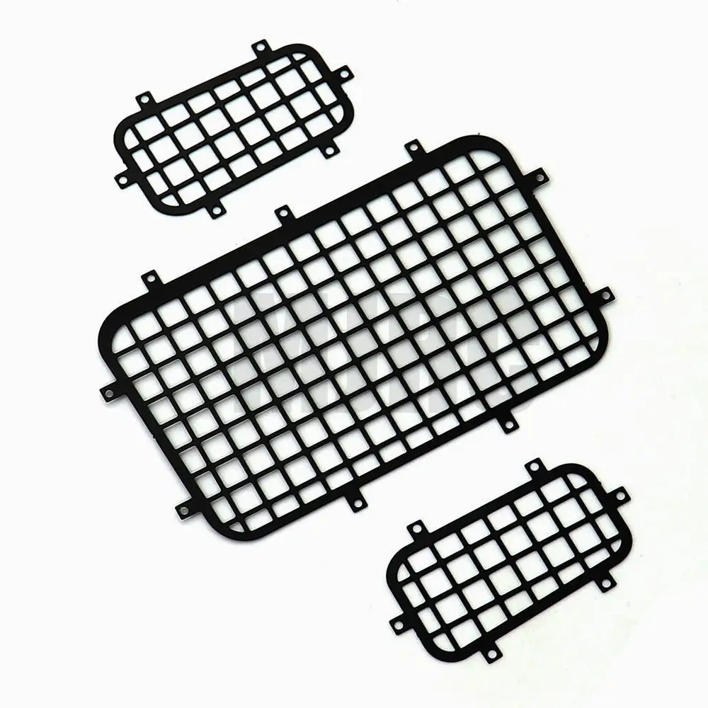 For Trax Trx4 Defender 82056-4 Metal Window Mesh Protective Net 1/10 Rc Crawler Car