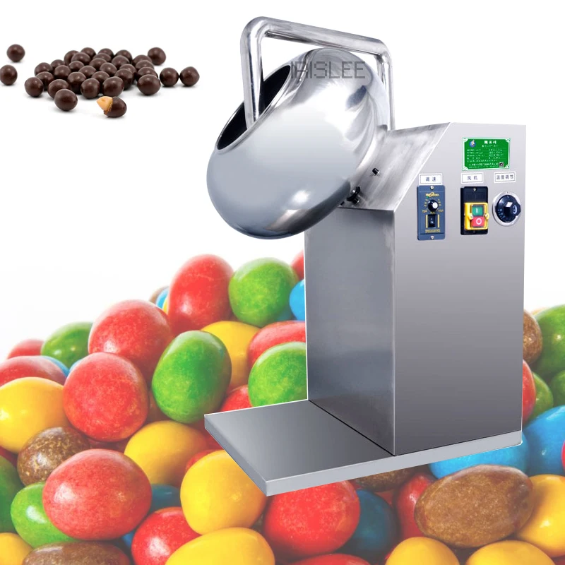 High efficiency factory price Automatic small stainless steel chocolate coating machine, sugar coating machine