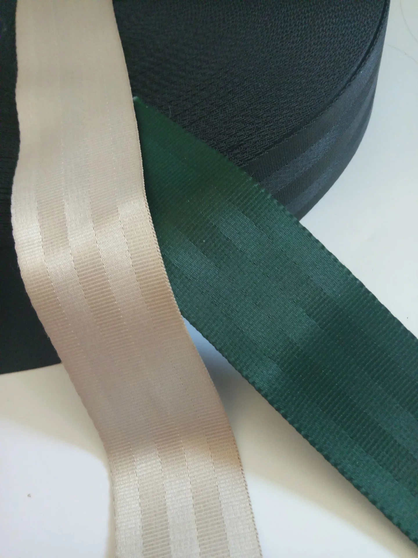 Army Green 3M-30M DIY Personalized Modification Car Seat Belt Webbing Universal Car Child Safety Belt Bag Accessories Bind Belt