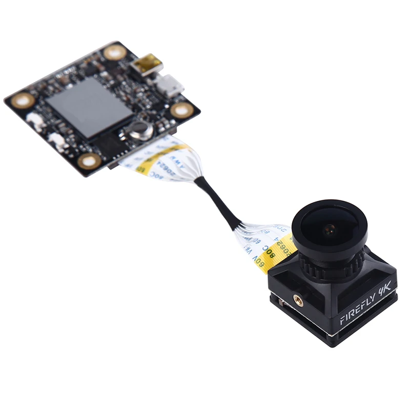 Hawkeye Firefly Split Mini 4K 160 Degree HD Recording DVR Mini FPV Camera WDR Single Board Built-in Mic Latency Drones Camera