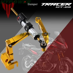 For Yamaha MT-09 Tracer Tracer 900 FJ-09 Motorcycle Accessories Steering Damper with Bracket 2013 2014 2015 2016 17