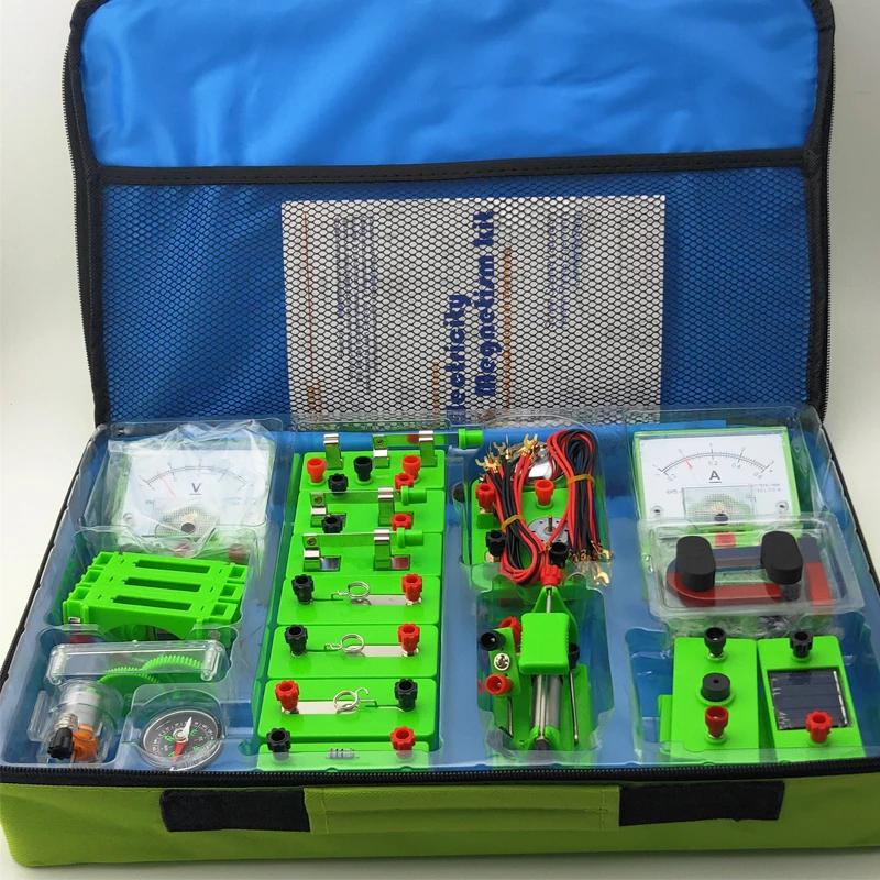 

School Physics Labs Basic Electricity Discovery Circuit and Magnetism Experiment Kits for Junior Senior High School