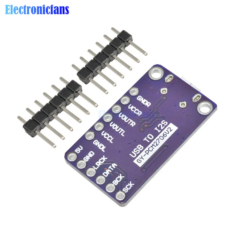 GY-PCM2706 PCM2706 USB TO I2S IIS Module