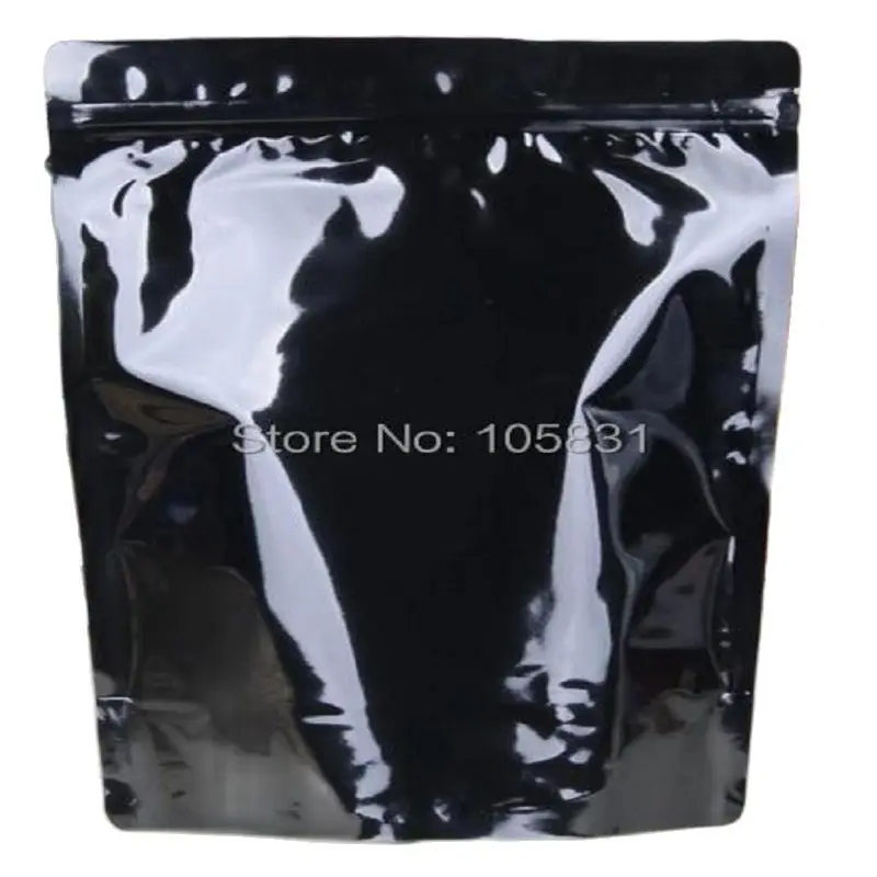 20*30cm black colorful aluminium foil bags self-adhesive seal bag for food gift packaging bag pouch